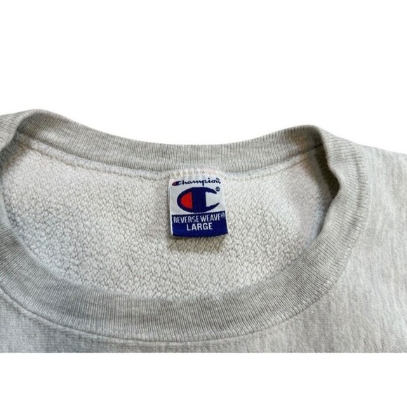 Champion Reverse Weave Miami University Sweatshirt Size Large Ohio - Oxford - Picture 2 of 7